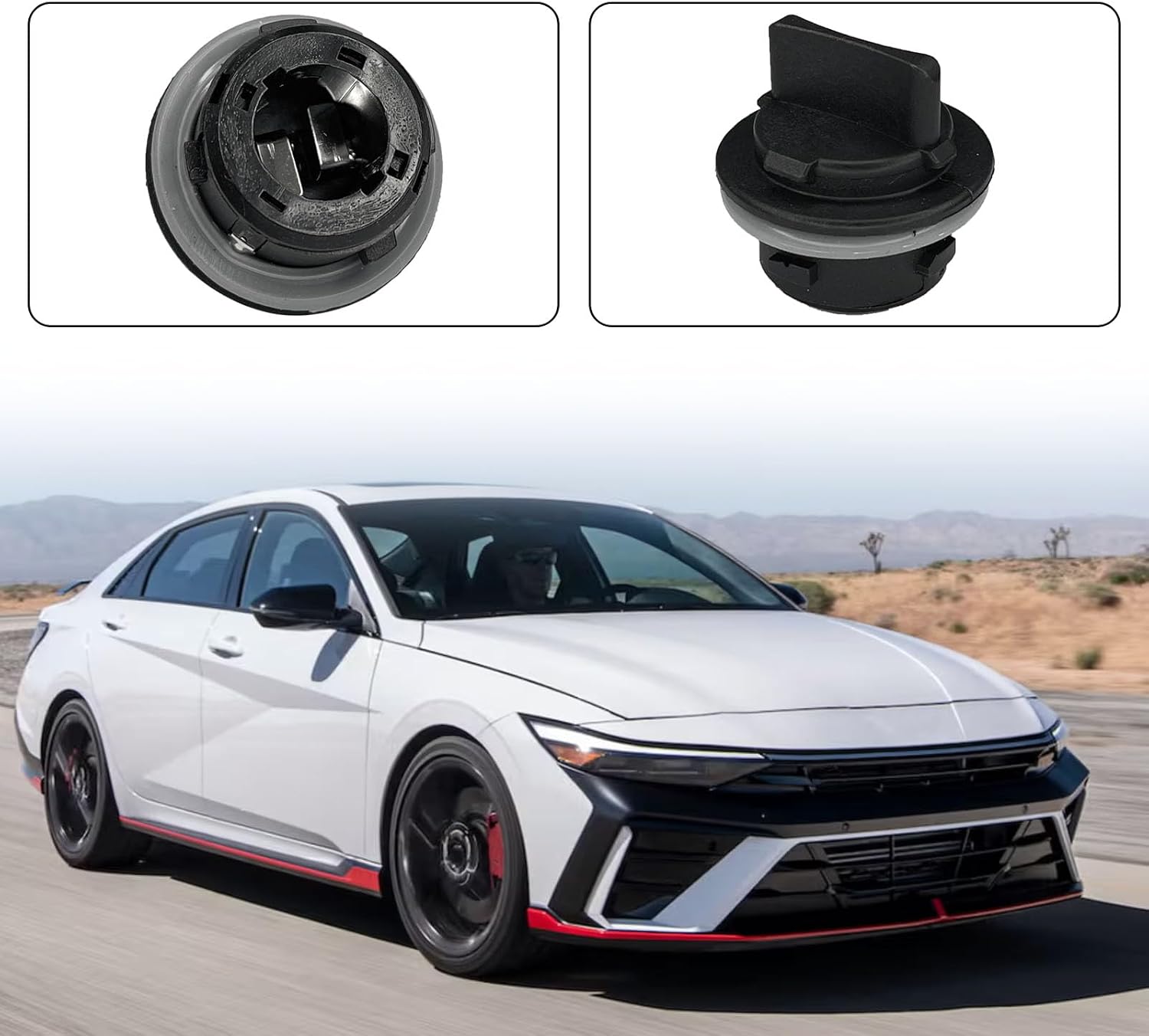 1 PC Car Turn Signal Socket Replacement for Hyundai Kia Elantra, Front Turn Signal Lamp Bulb Socket Holder, Waterproof Plug-in Bulb Fixing Base 921663K000 54213SR, Plug and Play