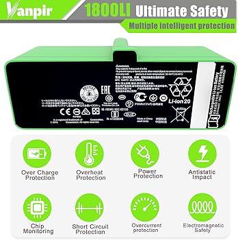 Roomba battery health indicators and replacement options