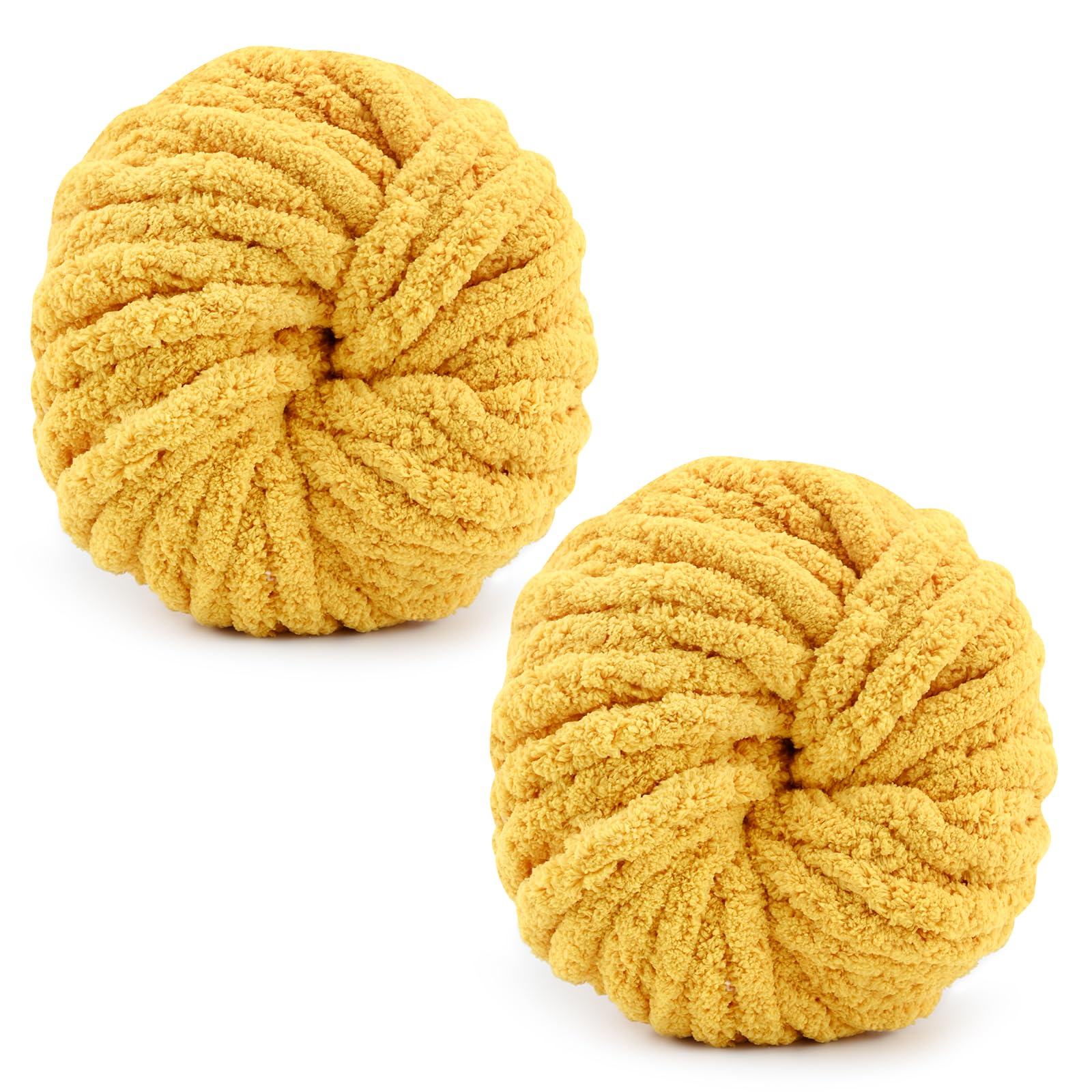 Chunky Wool Yarn 250g × 2