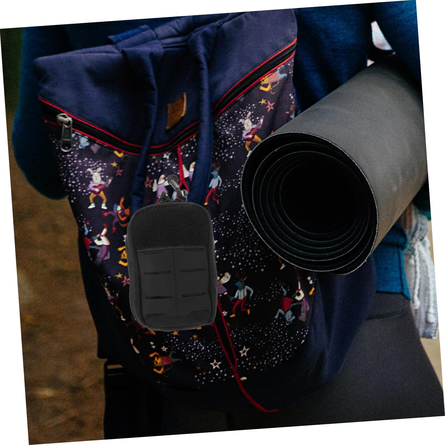 BESTonZON Pochette de Multifonctionnelle pour Randonnée à Compact Portable avec Multi Poches pour Voyage Urgences