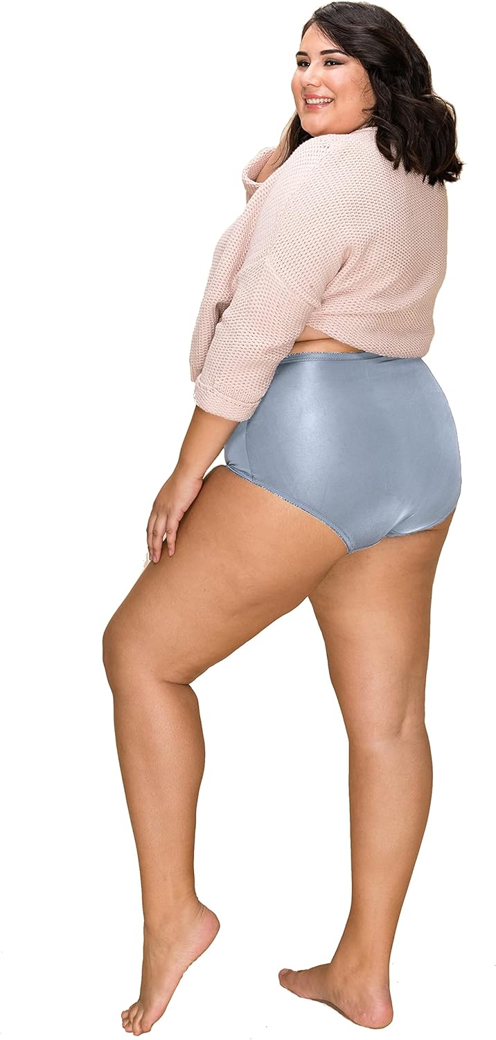 Barbra Lingerie Womens Underwear Comfortable High Waist Light Tummy Control Briefs Multi Pack - Image 3