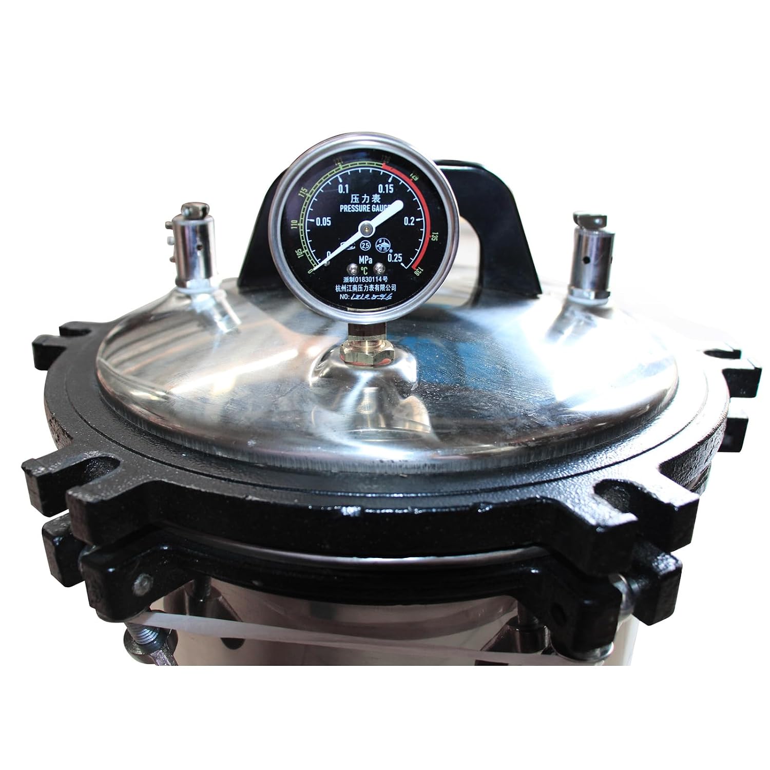 18L Portable Lab Stainless Steel Pressure Steam Sterilizer Electric Heated Autoclave Machine YX-18LD
