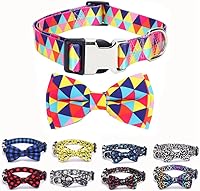 Vista 38 de Lindo collar para perros XS, pequeños, medianos y grandes, collar de nailon suave para mascotas, estampado 3D, con patrones multicolores, collares