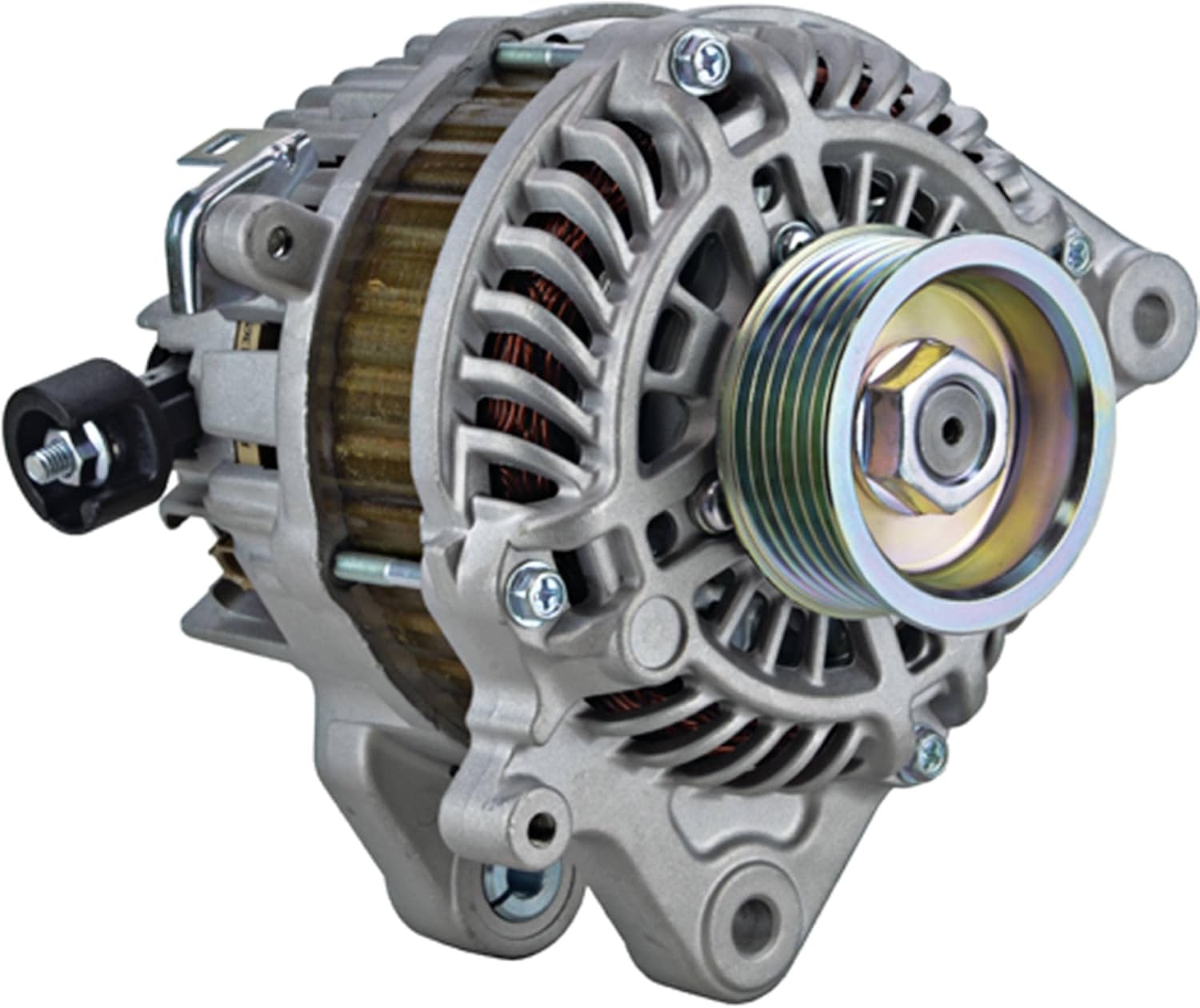 Total Power Parts 400-48108 12V 95A Alternator Compatible With/Replacement For Chrysler Sebring 1995-1996 Honda Civic 2012-2015 HR-V 2016-2018 Acura ILX 2013-2015 334-3015 AMT0278 VMT0278 Clockwise