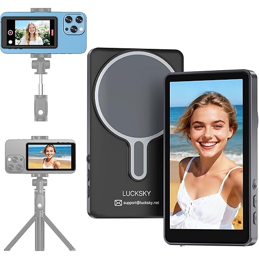 LUCKSKY 10 Inch Large Display Digital Calendar Day Clocks for Seniors, Accurate Time Digital Clock with Date and Day of Week, Adjustable Brightness, Loud Alarm, Easy to Use (10 inch)