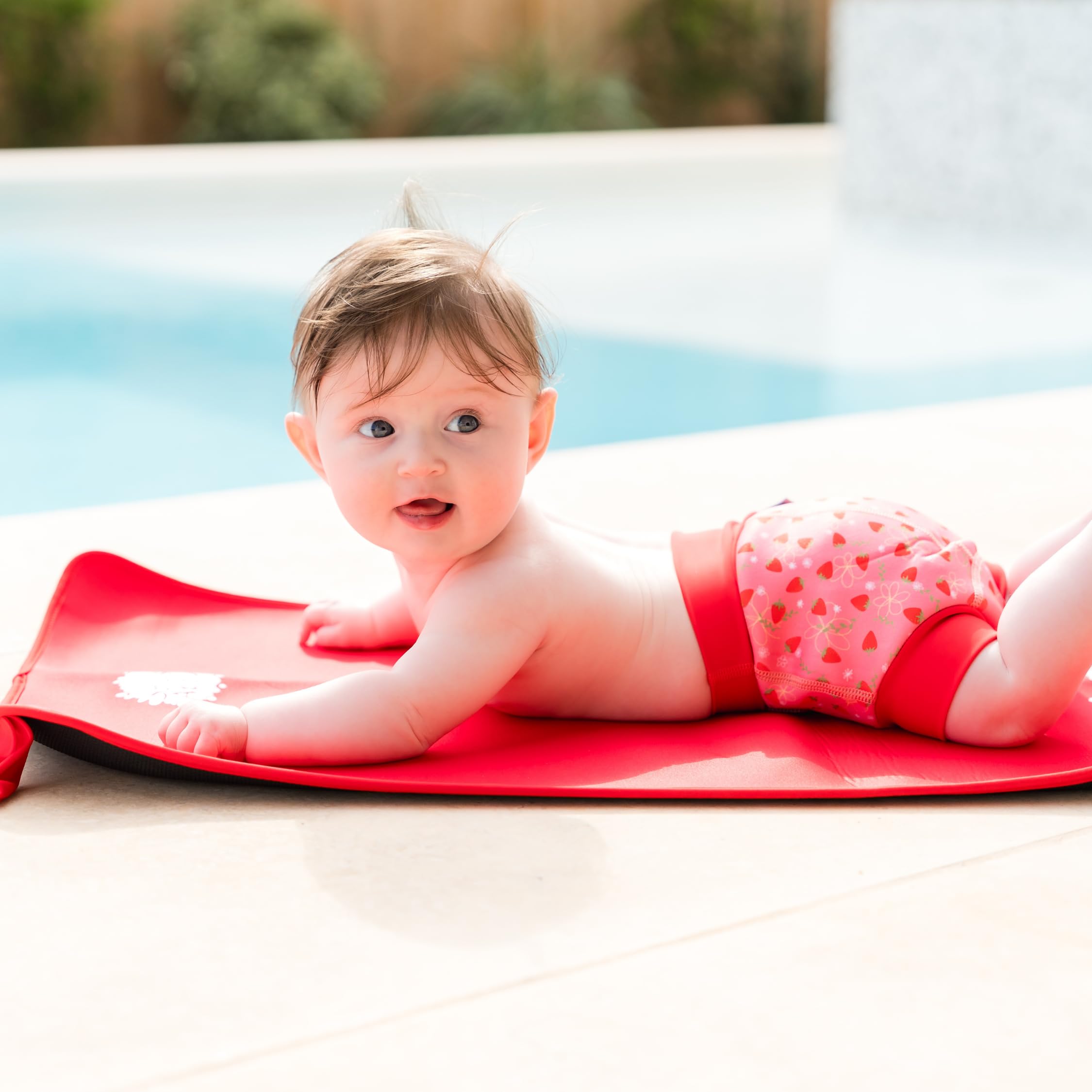 Splash About Happy Nappy Duo, pole truskawkowe, 2-3 lata, Pole truskawkowe, 2-3 Lat