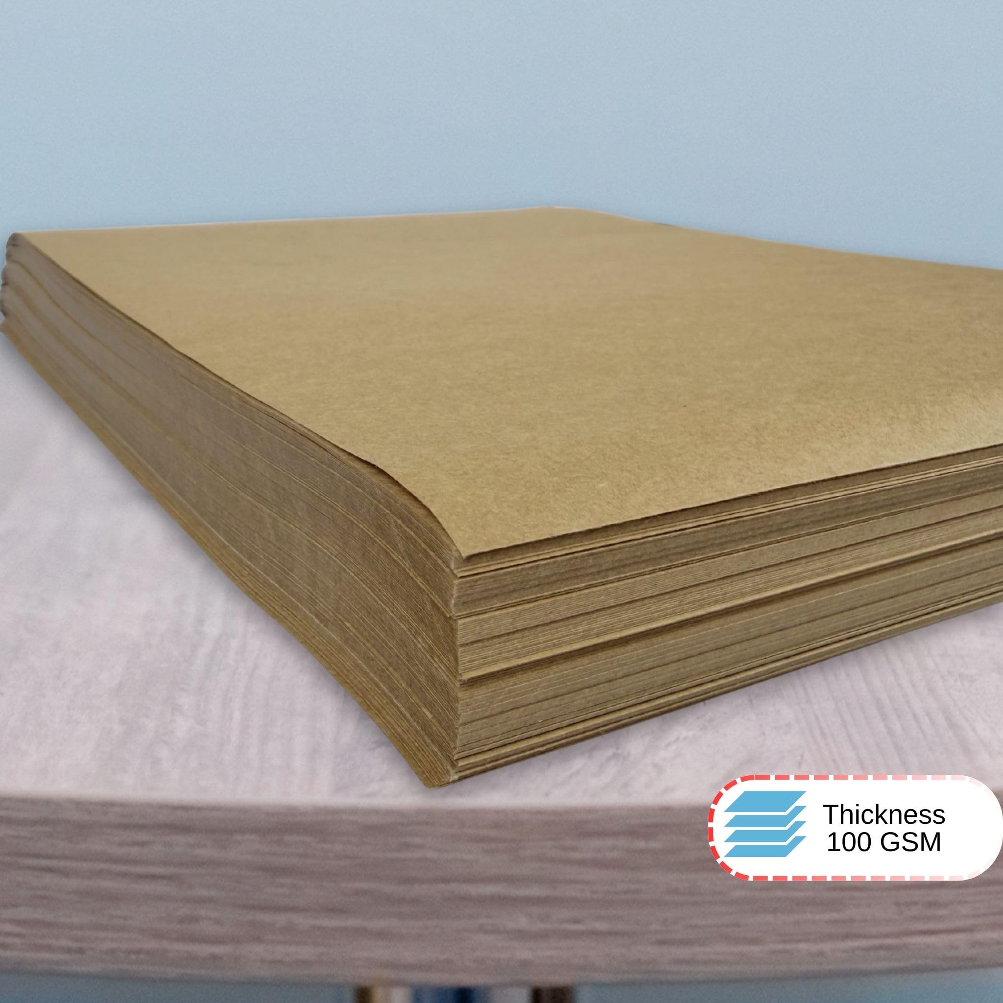 Papel de embalar reciclado A4 100 gsm, de la marca Bcreative® 1000 sheets