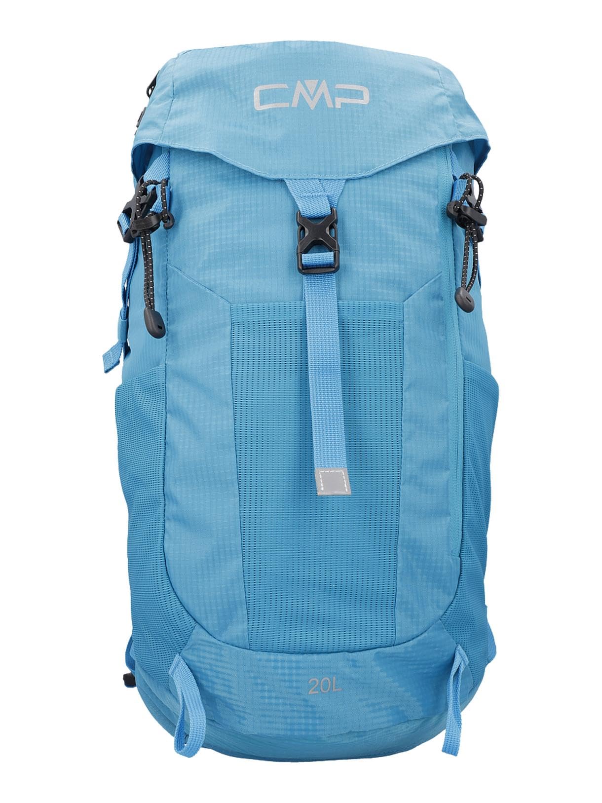 CMP Zaino Tind 20L con schienale in rete, parapioggia e scomparti intelligenti. Ideale per trekking, escursionismo e attività all'aria aperta.