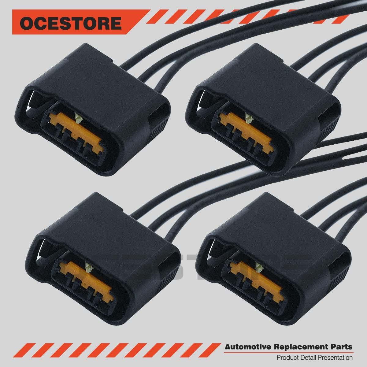 OCESTORE 4pcs Ignition Coil Connector Plug Compatible with Legacy Impreza Forester Tribeca