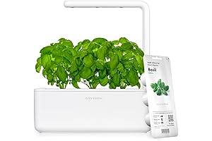 Click & Grow Indoor Herb Garden Kit: Cultivate Culinary Creations Conveniently