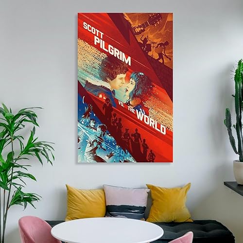 Miniatura 6 de Scott - Póster de película de peregrino impreso, decoración de club-bar, colgante inspirador (1) pintura sobre lienzo, póster de arte de pared,