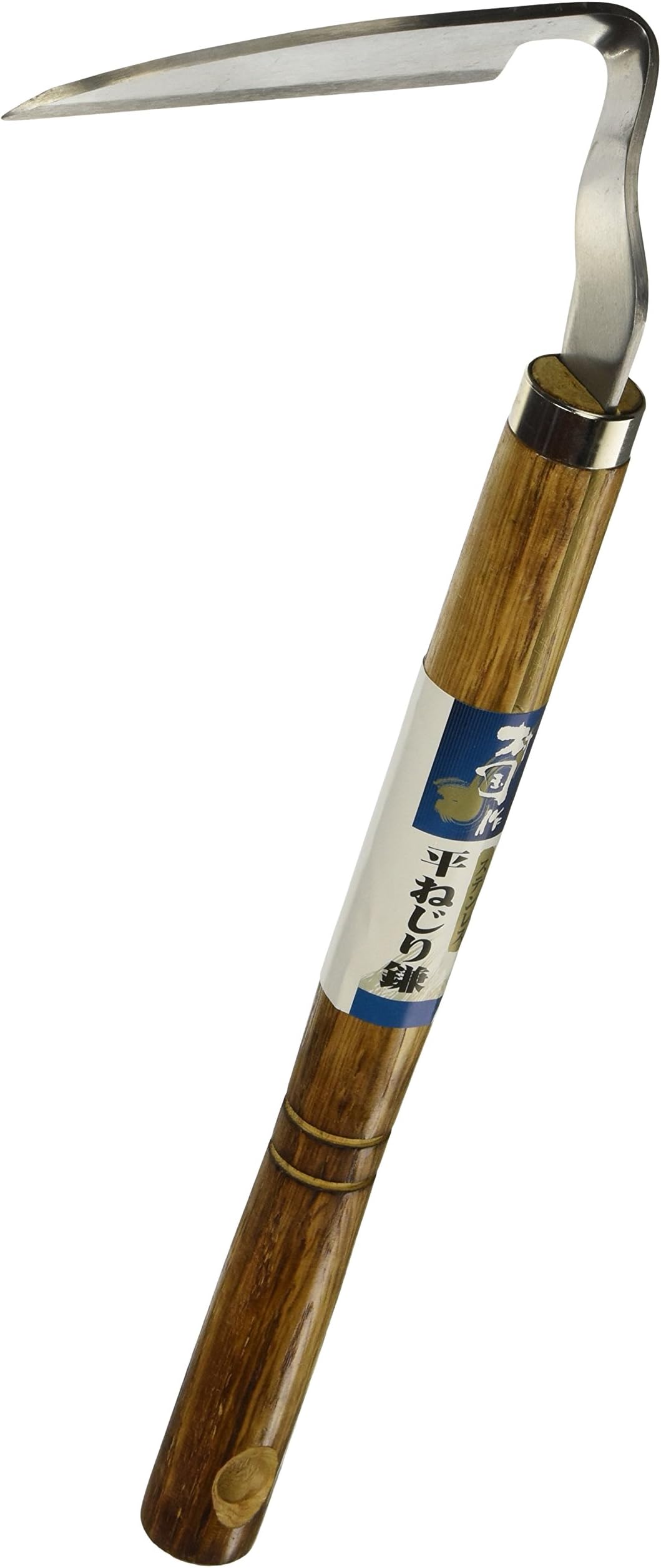Amazon | 千吉 かま 小鎌 全鋼 刃長120mm SRC-4 草取り鎌 除草作業用 木柄 奥行3×高さ31×幅12cm | かま