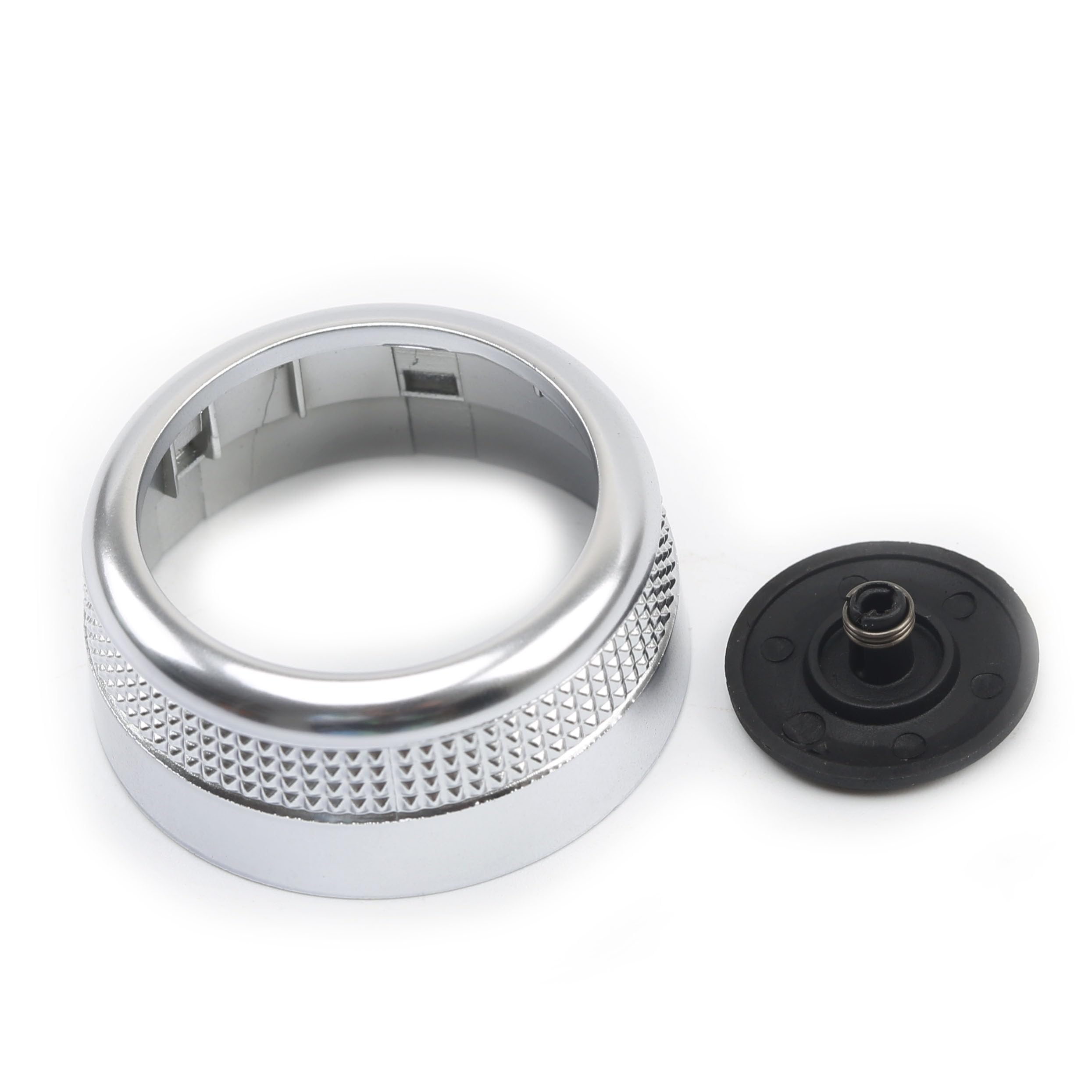 4F0919069A 4F0919069 MMI Multi Media Rotary Knob Main Menu Volume Switch Cover Kit Compatible with Audi A6 Allroad Quattro S6 Avant A8 S8 Q7 RS6 2003-2011