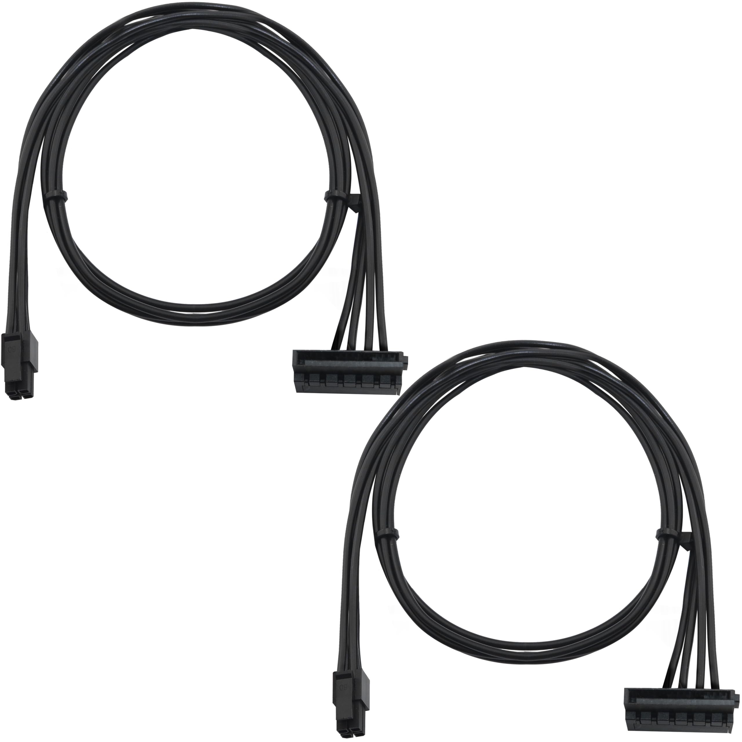 Cable SATA mini 4 pines para solucionar falta de espacio en alimentación de discos HDD PC 6
