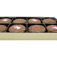 Vista 225 de Galletas Oreo bañadas en chocolate oscuro y con leche, de Philadelphia Candies