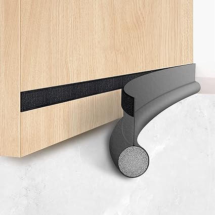 Türdichtung Selbstklebend Zugluftstopper für Türen,94 cm unter ...