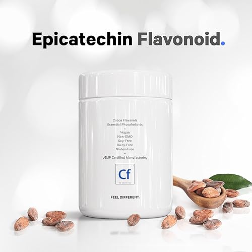Miniatura 5 de Codeage Suplemento liposomal de flavanoles de cacao - Flavanoles de cacao - Flavonoide epicatequina - Fórmula CocoHeart de alto contenido de