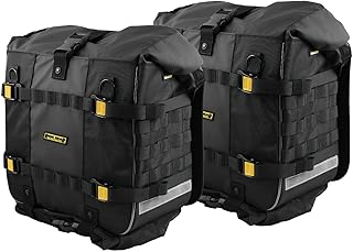Nelson-Rigg Trails End Adventure Motorcycle Saddlebags, Rack Mounted Pair