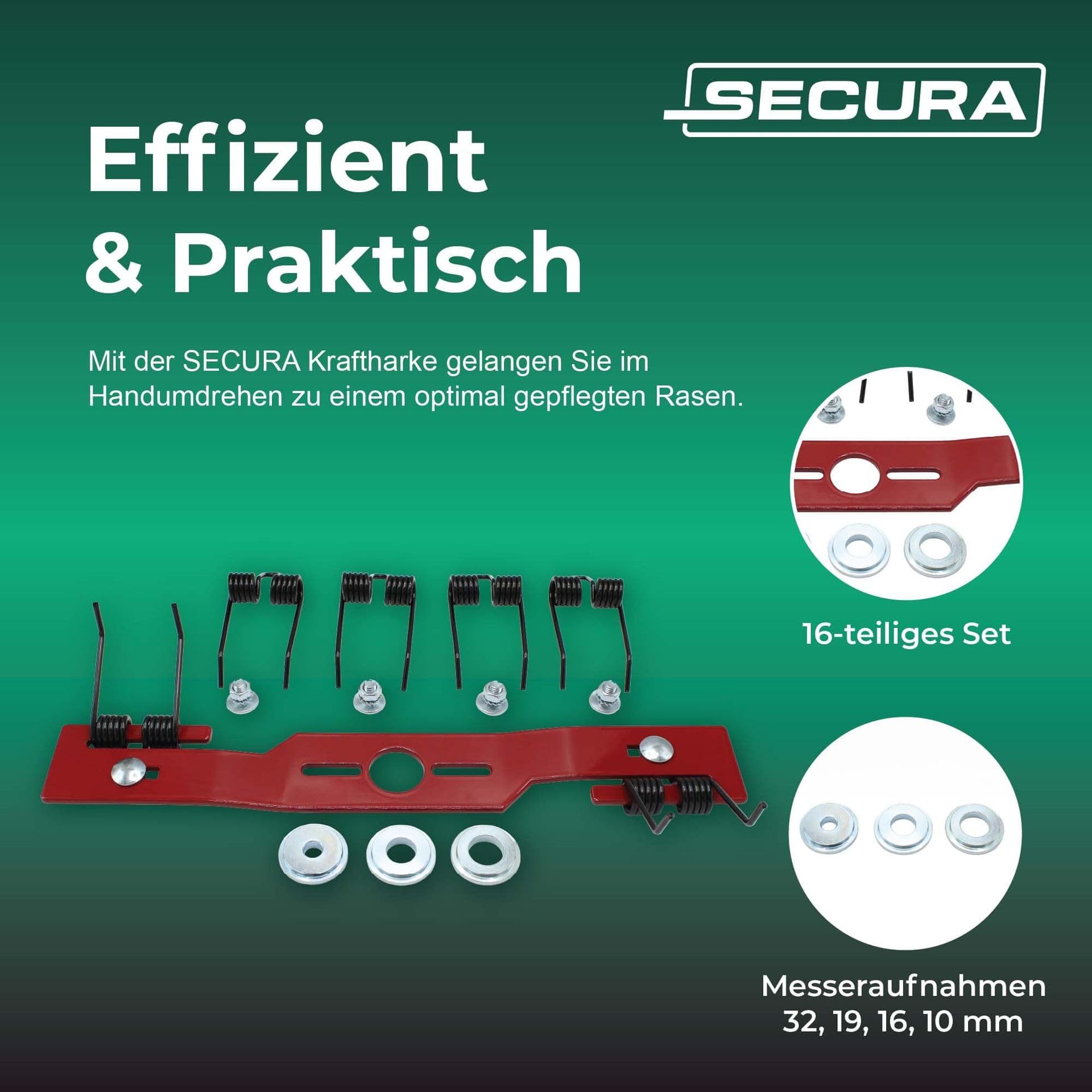 Coltello Scarificatore Tosaerba Coltello Scarificatore Per - Foto 6