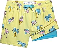 Vista 72 de maamgic Traje de baño para niños con forro de compresión elástico para niño Yema de Huevo Coco