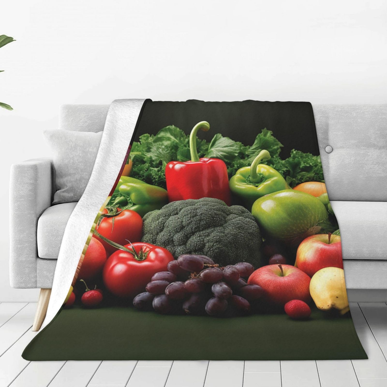 Couverture en flanelle haut de gamme au toucher pelucheux exceptionnel 152x127cm