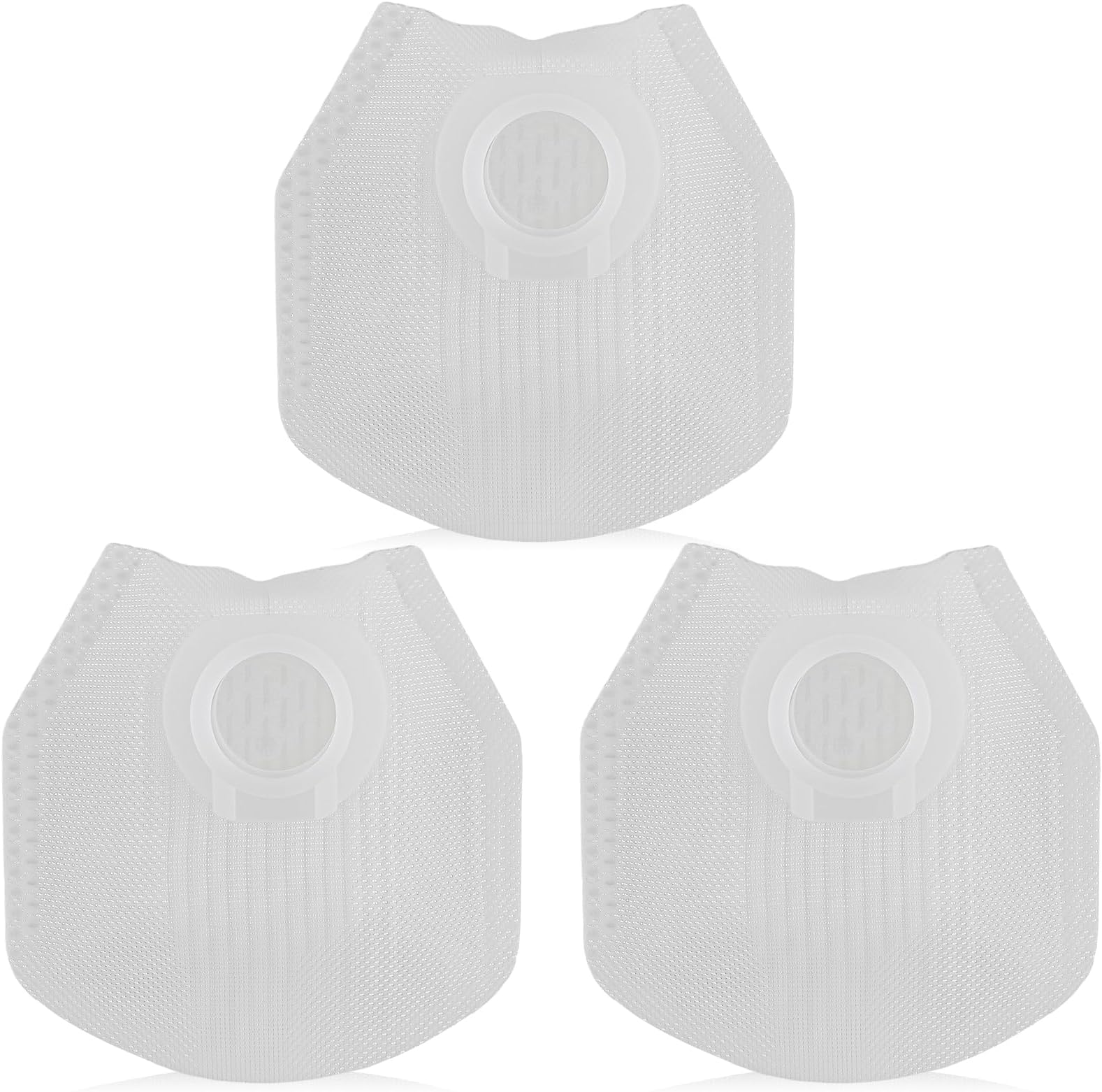 Fuel Pump Strainer Filter Set of 3 Compatible with Kawasaki Teryx 750 800 Brute Force 750 Mule 4000 4010 Replace # 49040-0717, 49040-0718, 49040-0719, 49040-0033, 49040-0034