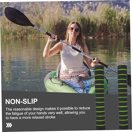 Miniatura 8 de BESPORTBLE 3 pares remos no cubierta negro asas kayak accesorios ciclismo kayak paddle Grips no-