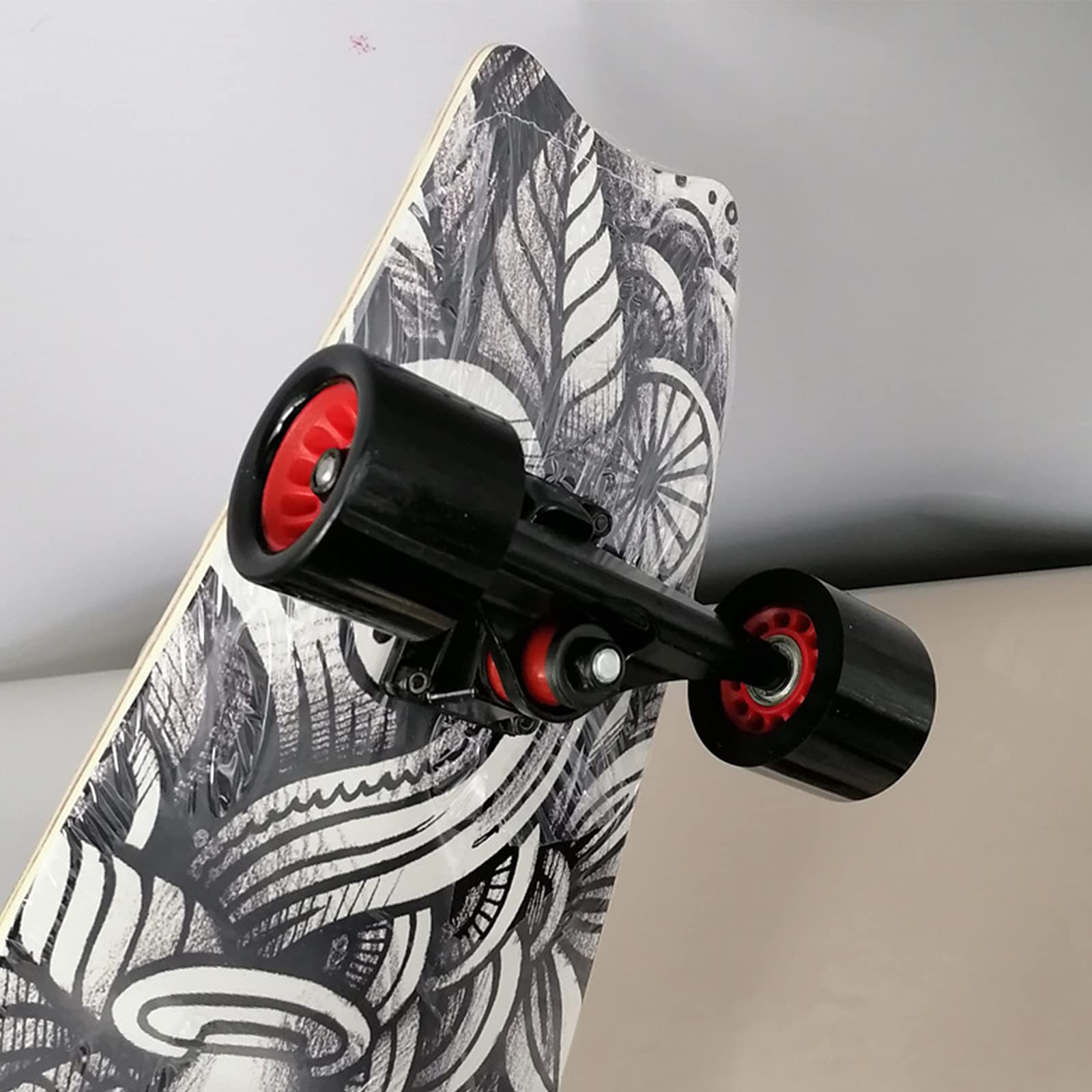 28 "Deskorolki Kompletna Cruiser Fish Plate Single Tilt Skateboard do Cruisingu, Rzeźbienia, Tańca, Dla Dorosłych, Młodzieży, Dzieci Dziewczyny i Chłopców