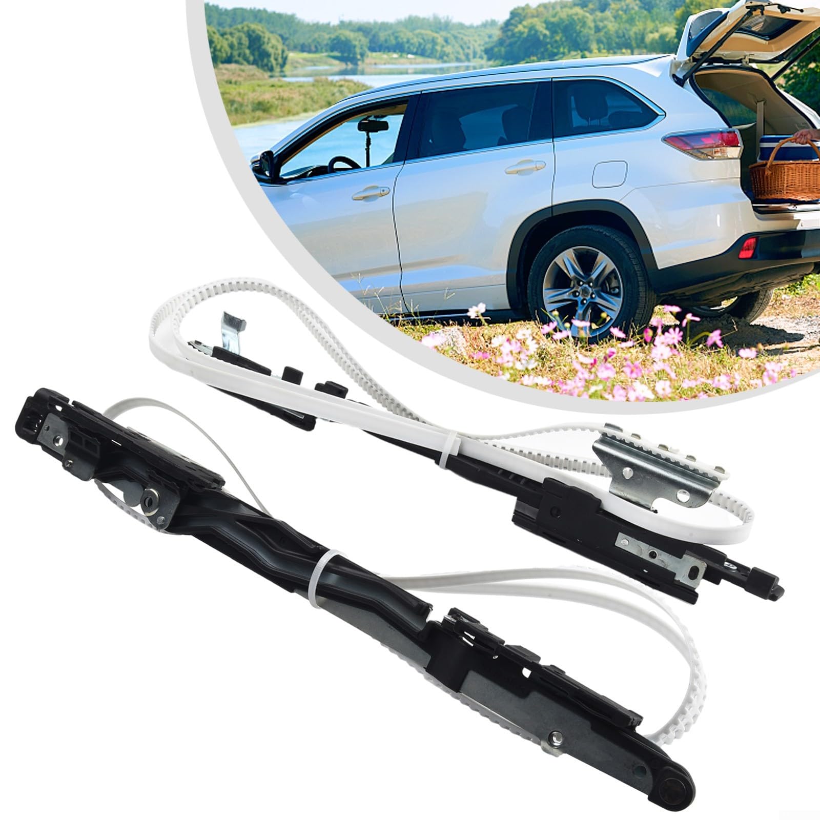 Juego de cables de techo corredizo con brazos de elevación para Toyota para Lexus, reemplazo directo OEM 63205-60010, se adapta a RX350 para CAMRY Highlander RAV4 Land Cruiser para GS IS ES para GX