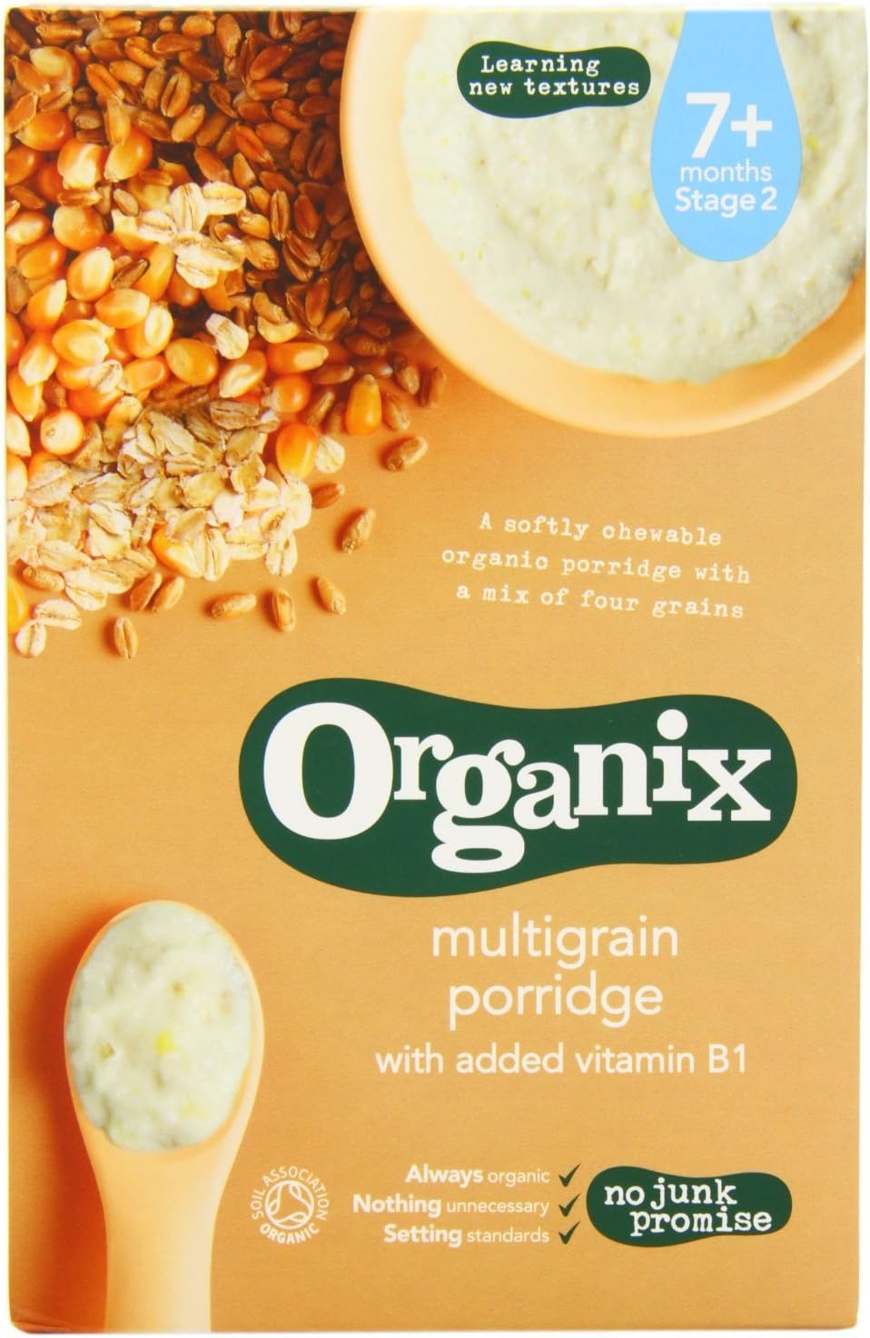 (3 PACK) - Organix - Multigrain porridge | 200g | 3 PACK BUNDLE