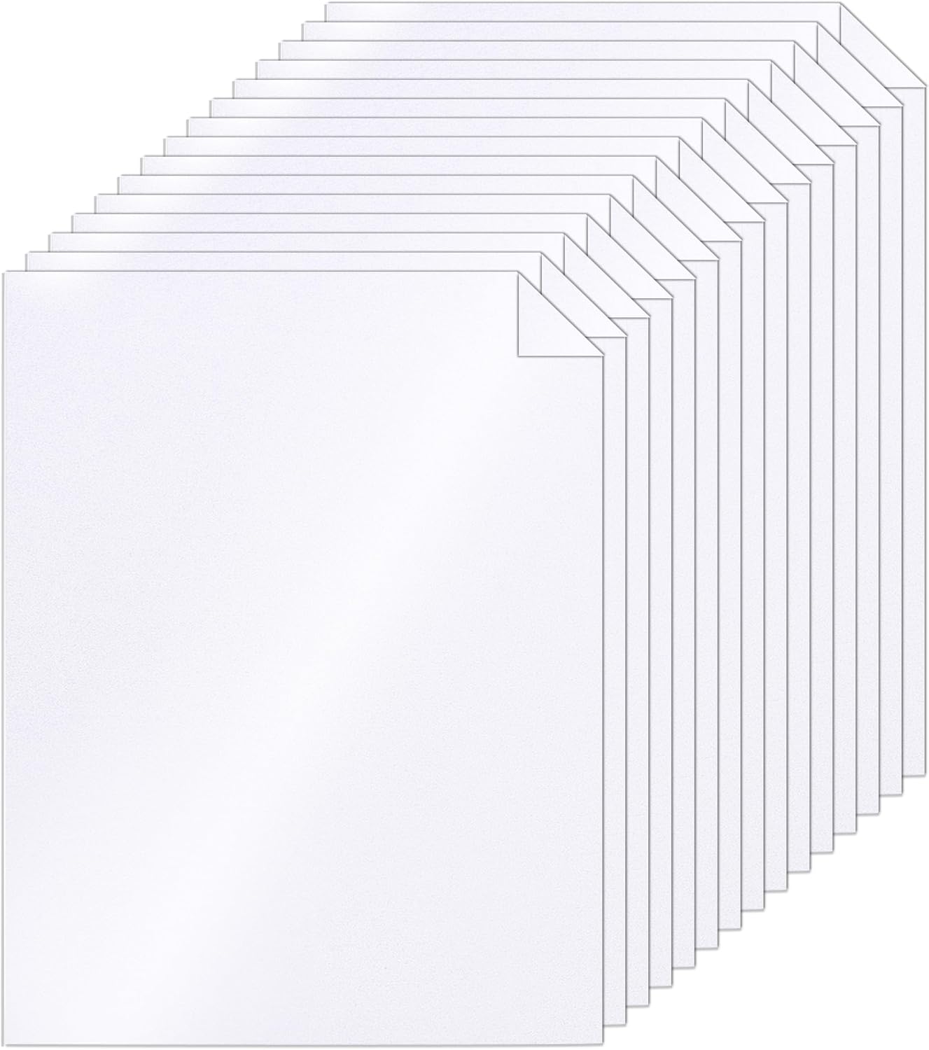 Silunkia 100 Sheets Gold Shimmer Cardstock 8.5 x 11 Metallic Paper, 75lb Pearlescent Paper Card Stock for DIY Cards Making, Certificates, Invitations, School Crafting, Anniversary Cards