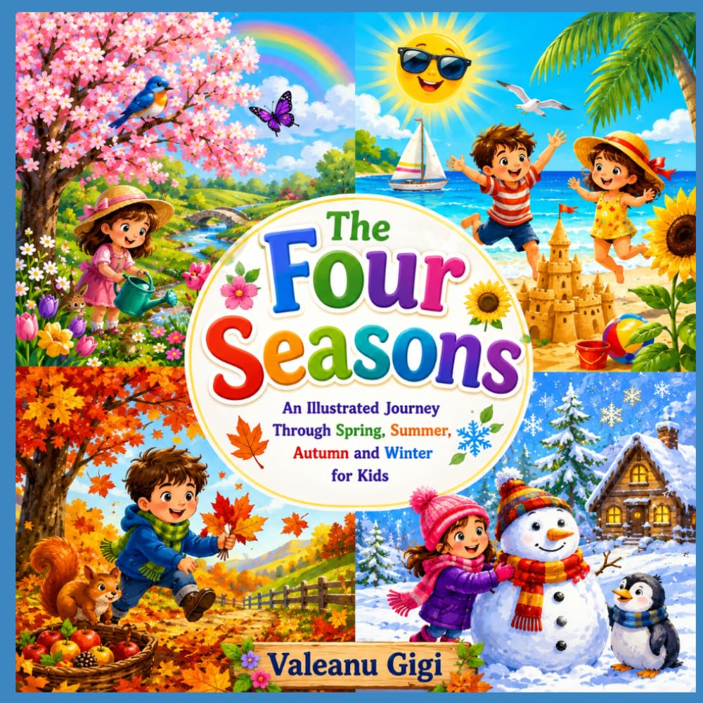 The Four Seasons: An Illustrated Journey Through Spring, Summer, Autumn and Winter for Kids