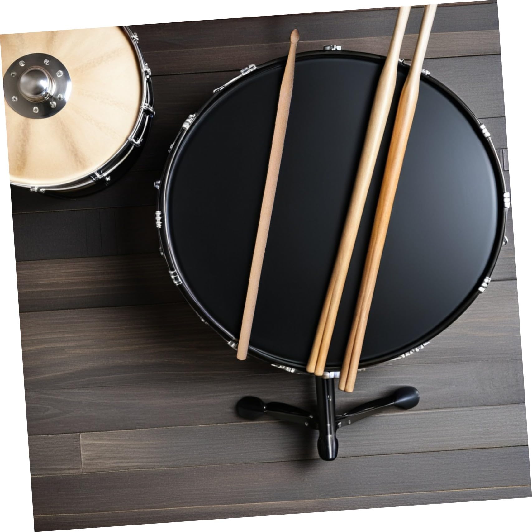 SUPVOX 2 Sets Baguettes de Batterie en Bois D'érable avec Sacoche en Tissu pour Répétitions et Scènes Professionnelles