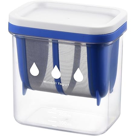 Amazon 曙産業 水切り ヨーグルトメーカー 日本製 ヨーグルトの水切りが簡単にできる 固さの目安になる目盛付き 市販のヨーグルト1パックが丸ごと入る 水切りヨーグルトができる容器 St 3000 保存容器 キャニスター オンライン通販
