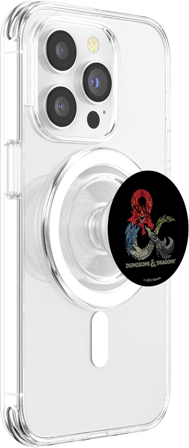 Dungeons & Dragons Dragon Ampersand Logo PopSockets PopGrip for MagSafe