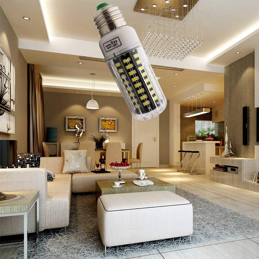 Xindaxin® (20er-Pack) Nicht dimmbar LED Mais Glühbirne,7W Entspricht Halogenlampe 70W,700Lm 6000K Kaltweiß,Kleine Edison-Schraube Kerze Leuchtmittel
