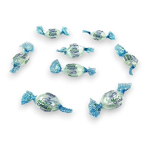 Miniatura 5 de Arcor Crystal Mint Candies - 1.5 libras - Caramelos duros de sabor azul gourmet envueltos individualmente para un sabor fresco y refrescante,
