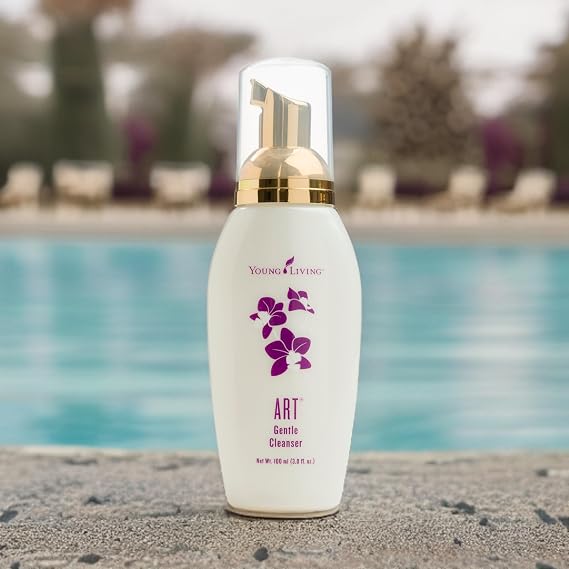 Young Living ART Gentle Cleanser - Skin-Loving Face Wash for a Radiant Glow - Moisturizing & Natural Moisture Barrier - Gentle Foaming with pH-Balanced Care - 3.0 fl oz