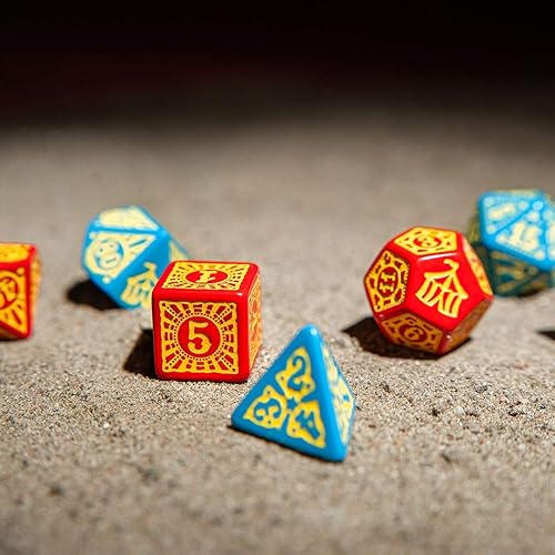 Miniatura 6 de Q-Workshop Pathfinder Extinction - Juego de dados para intérprete de maldición