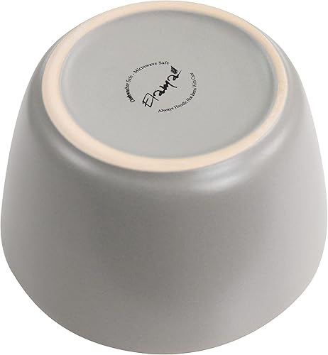 Miniatura 6 de Elama Louis - Vajilla de cerámica de 16 piezas en pizarra mate con borde dorado, juego de Arthur Paul Louis