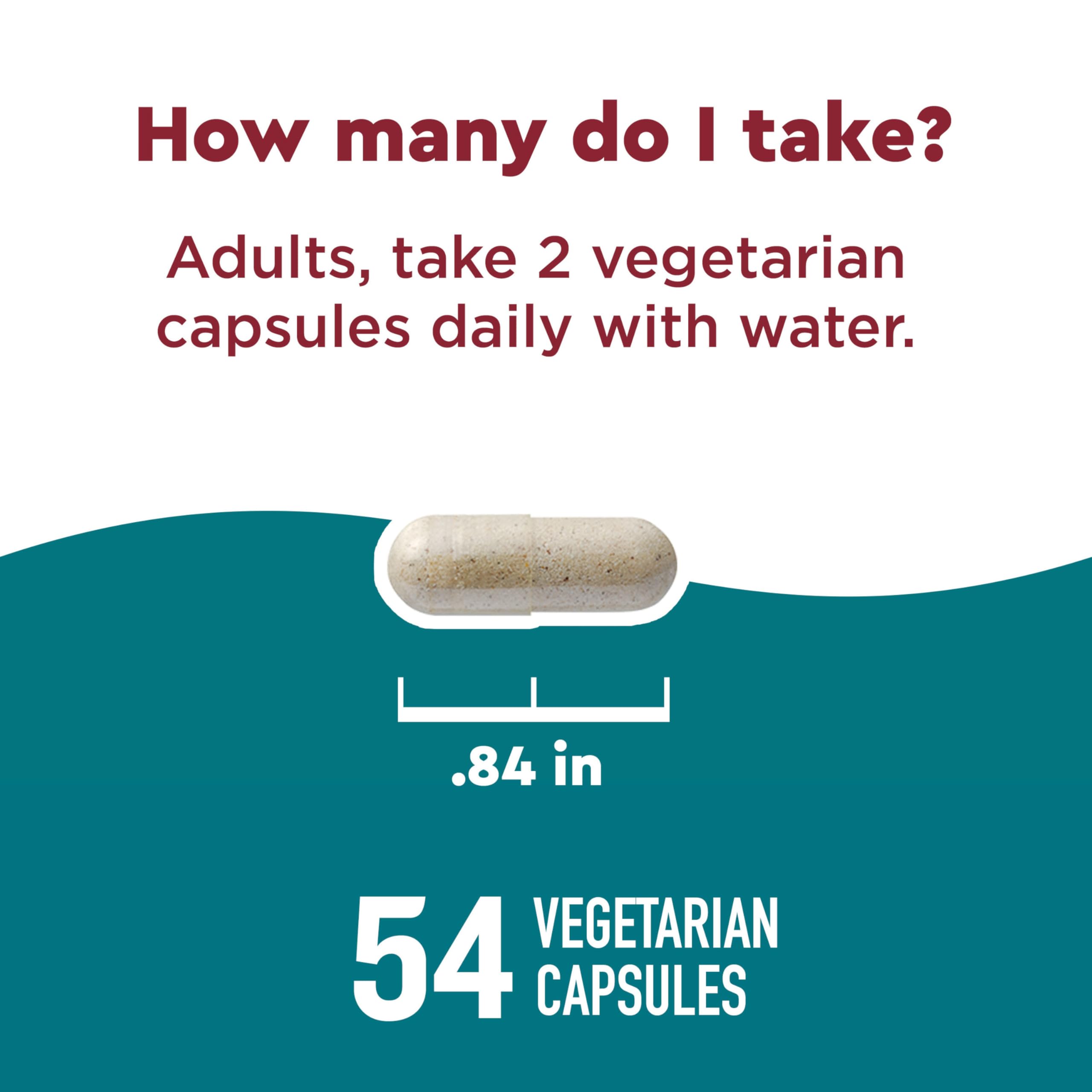 Nature Made Wellblends Calm & Relax, 54 Vegetarian Capsules — Amazon image 4