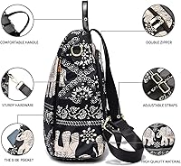 Vista 81 de Mochila impermeable liviana de nailon antirrobo para mujer, Caqui, M