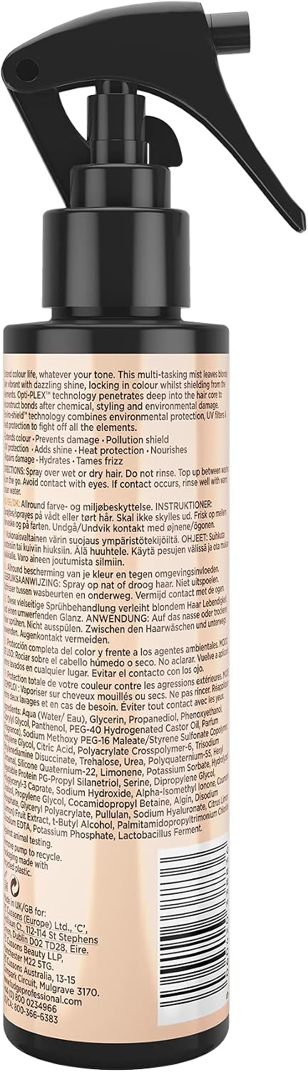 Fudge Professional All Blonde 10-in-1 Condition and Sheild Mist, 90 Percent Stronger Hair, Bond Repair Technology, 150 ml - Image 3
