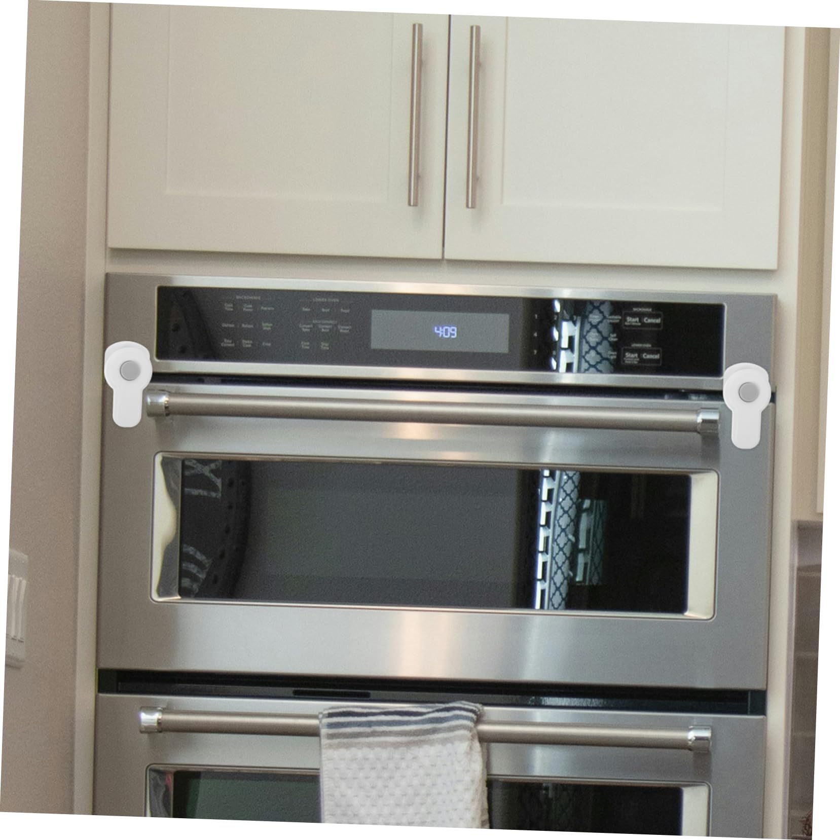 Toyvian 15piezas Cerraduras De Seguridad Para Protección Para Armarios Refrigeradores y Fácil Instalación y Alta Durabilidad