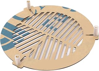 Bahtinov Mask Focusing Tool for Telescopes, 120-160mm Outer Diameter, Acrylic Astrophotography Accessory