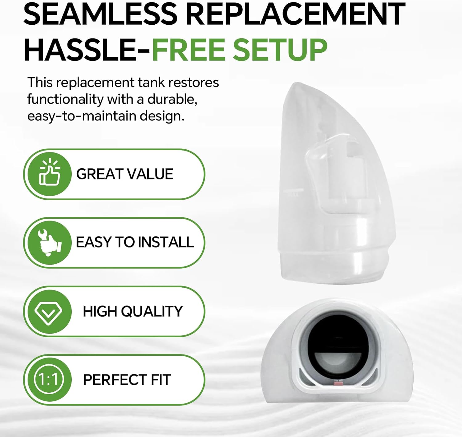Compatible with Bissell Little Green Cleaning Machine Special Replacement Sump Tank - Replacement for Part 2037144,Compatible with 1400,3353,3369 and other models of portable carpet cleaning machines