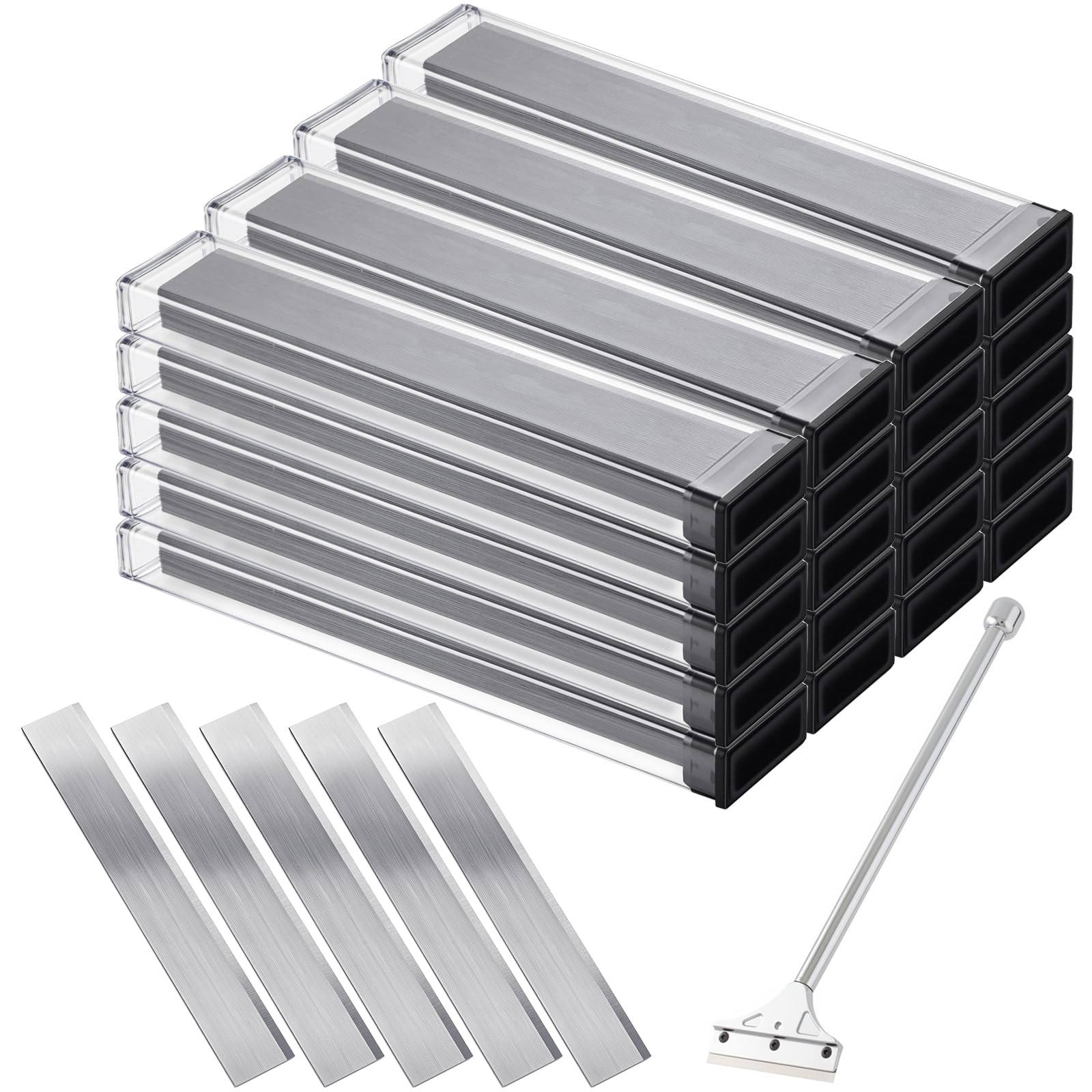 Hicarer Floor Scraper Blades - 20 Pack -7