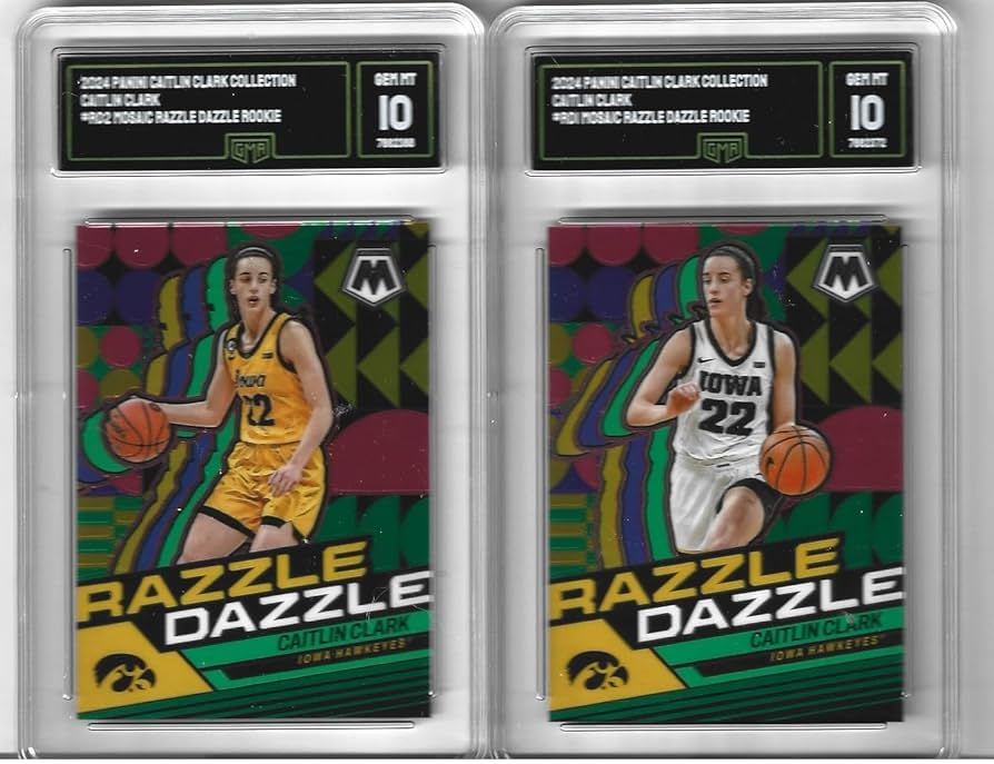 Amazon.com: Gem Mint Caitlin Clark 2 Card Rookie Lot Panini Amazon.com: Gem Mint Caitlin Clark 2 Card Rookie Lot Panini
