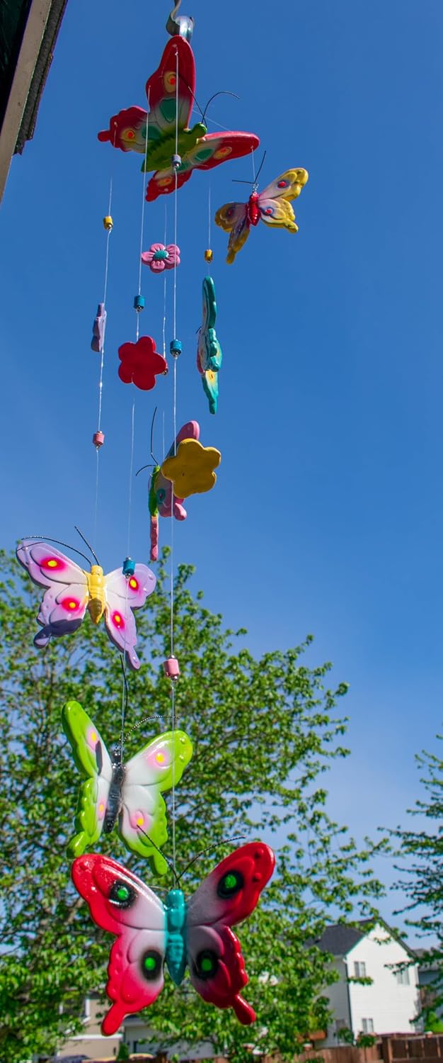 Large Pottery Butterflies