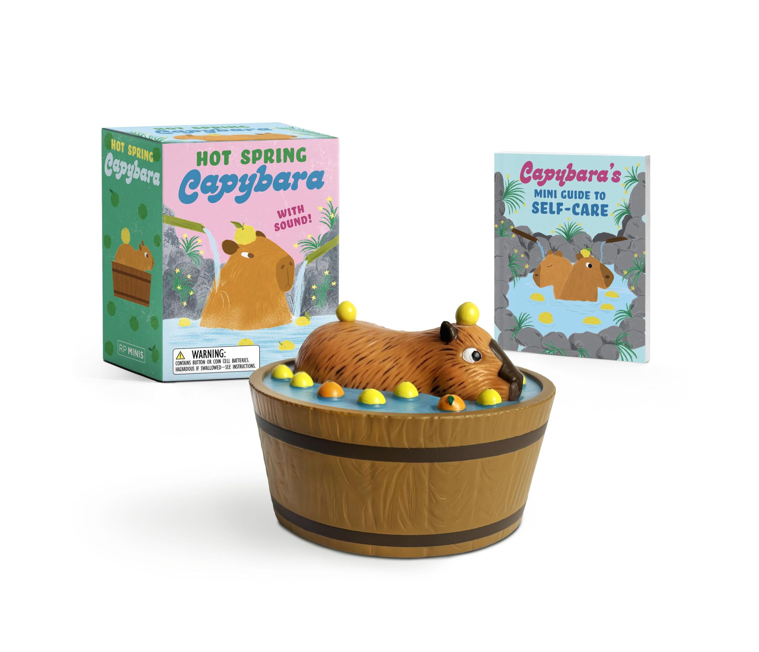 Hot Spring Capybara: With Sound! (Rp Minis)